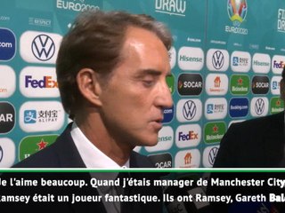 Euro 2020 - Mancini : "Contre Ramsey et Bale, un match difficile"