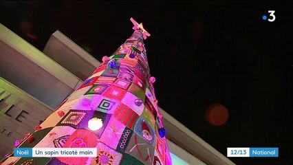 Hérault : un sapin de Noël en laine pour protéger l'environnement