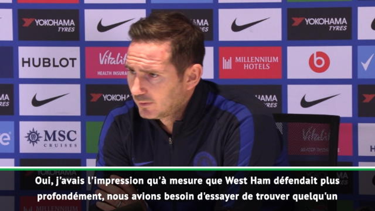 14e j. - Lampard : "J'ai eu l'impression que Hudson-Odoi pourrait créer un peu de magie"
