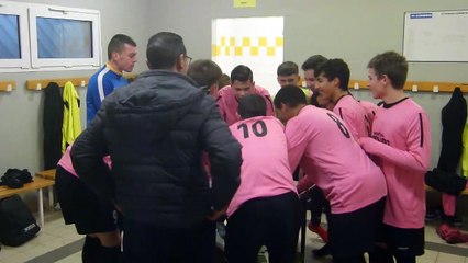 U17 D2 Flines Aniche SC 30/11/2019 - vestiaire