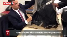 جمارك مطار برج العرب الدولى تحبط تهريب كمية من المستلزمات الطبية