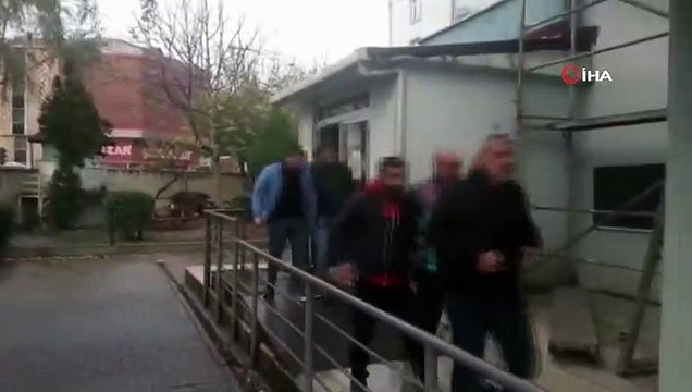 Asker uğurlamasında terör estiren magandalar yakalandı