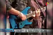 Comenzó venta de entradas para concierto de Soda Stereo en Lima