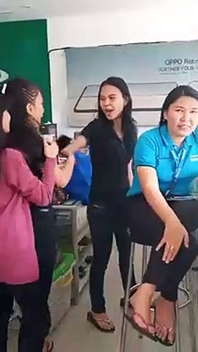 Fighting girl