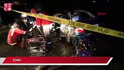 Genç çift feci şekilde hayatını kaybetti