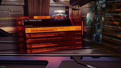 Elite Dangerous - Bugged delivery mission