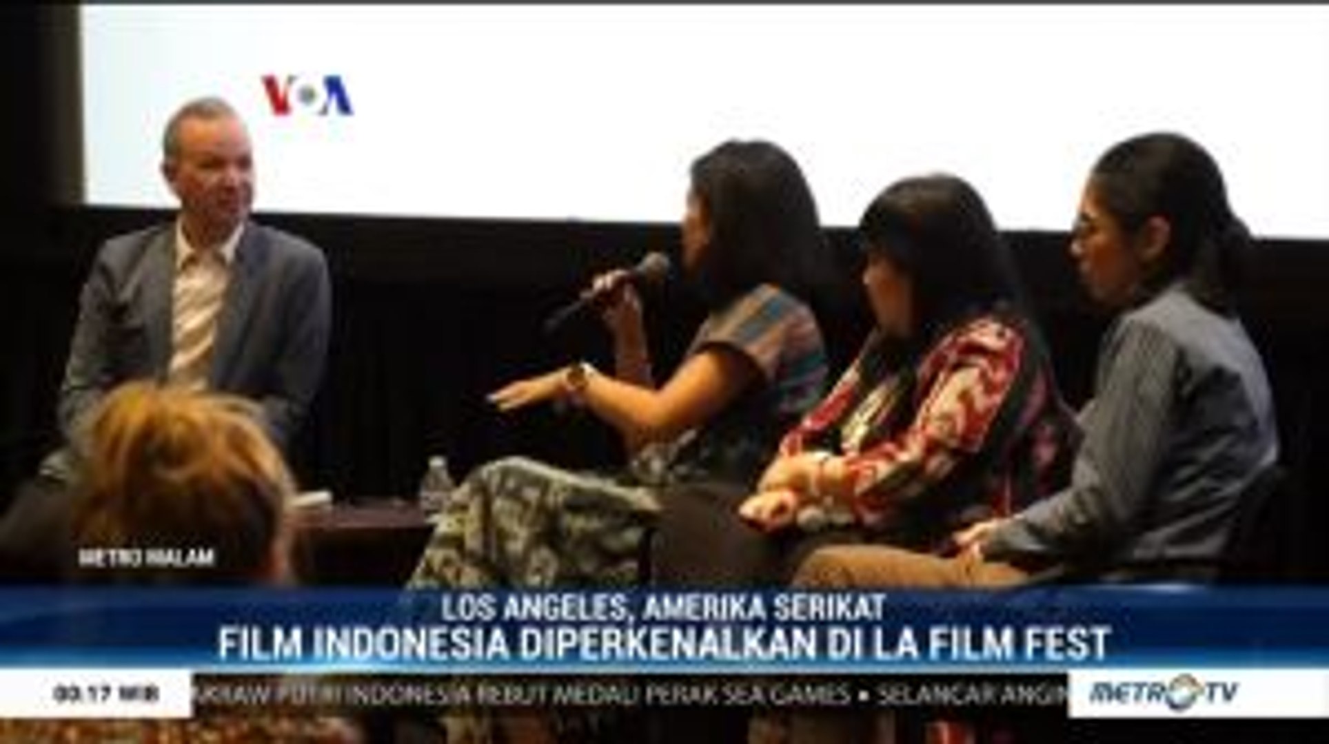 ⁣Film Indonesia Diperkenalkan di Los Angeles Film Festival