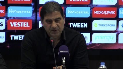Maçın ardından -  Trabzonspor Teknik Direktörü Ünal Karaman