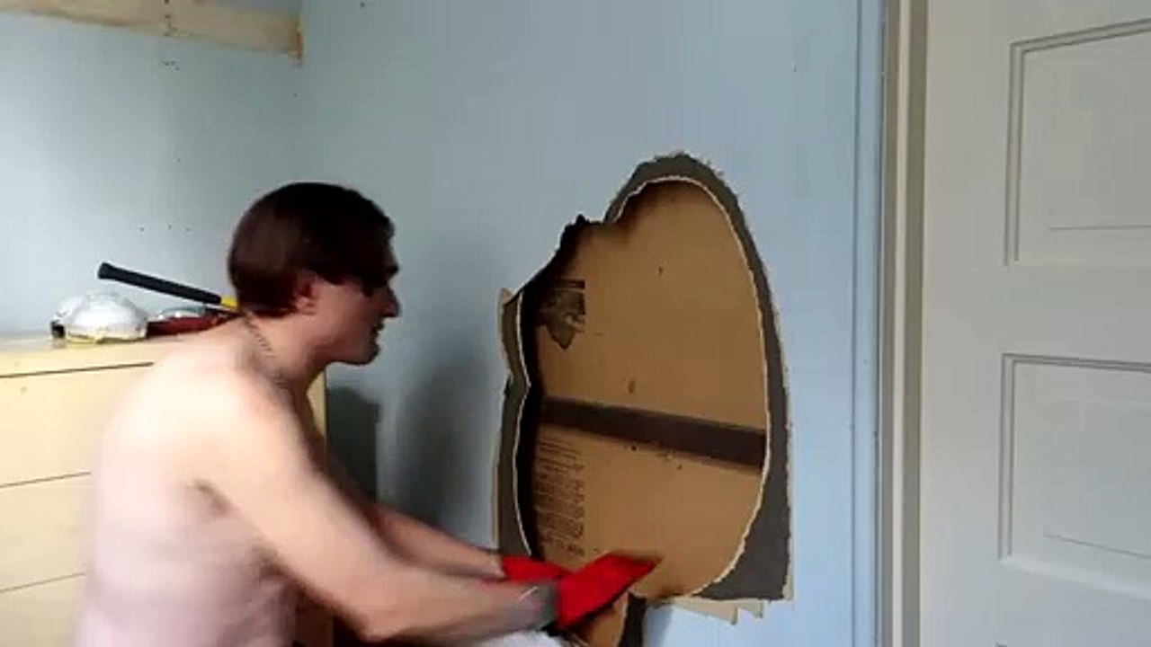Demolishing a Wall with No Studs