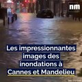Les impressionnantes images des inondations à Cannes et Mandelieu