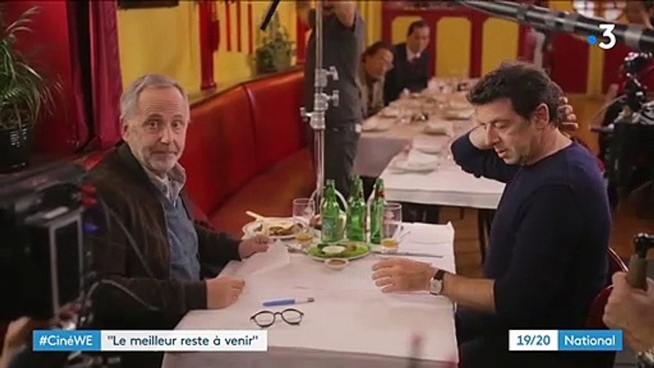 Cinéma : Bruel et Luchini se partagent l'affiche du film "Le meilleur reste à venir", une comédie sur la maladie