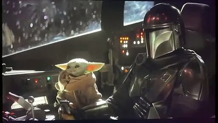 Baby Yoda loves Punk Rock !!!! -Mandalorian