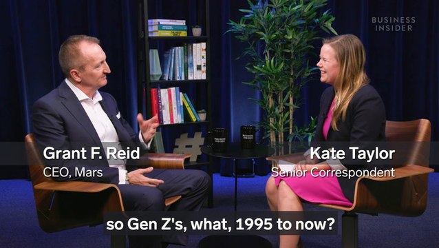 Mars CEO explains how Gen Z is transforming the $35 billion company's workplace