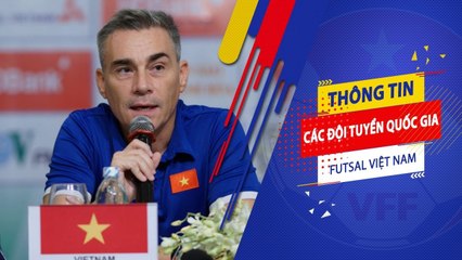 Ông Miguel Jose Rodrigo Conde Salazar kết thúc làm HLV trưởng ĐT futsal Việt Nam | VFF Channel