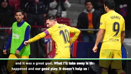 You can only applaud Messi's goal - Simeone