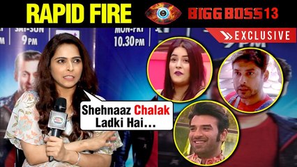 Madhurima Tuli RAPID FIRE On Vishal, Siddharth, Paras & Other Contestants | EXCLUSIVE INTERVIEW