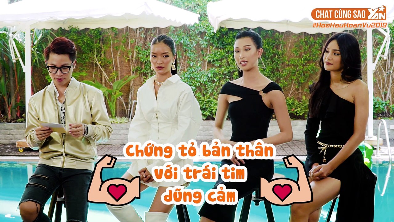 CHAT CÙNG SAO II TOP 3 THÍ SINH HOA HẬU HOÀN VŨ VIỆT NAM 2019  II YANNEWS