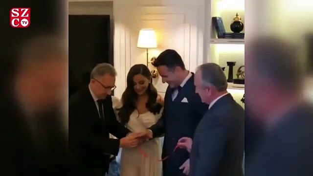 Merve Özbey nişanladı