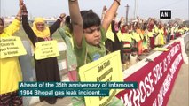 Bhopal gas tragedy: Survivors form human chain to demand justice