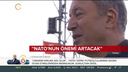 EuroNews'e konuşan Bakan Akar, NATO'nun önemine değindi