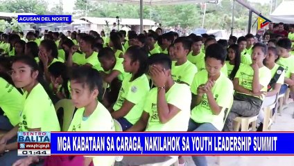 Mga kabataan sa Caraga, nakilahok sa Youth Leadership Summit