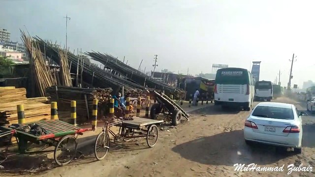 Dhaka-Chittagong Highway, Dhaka to Chandina, Madhaiya traveling. Bangladesh Ky Highway ki 1 Jhalk.