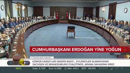 Başkan Erdoğan'ın yeni haftadaki programı yine yoğun olacak