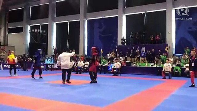 Carloyd Tejada wins team's 7th gold in men's arnis
