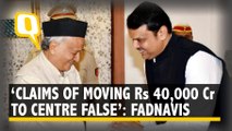 Fadnavis Denies BJP MP Hegde's Rs 40,000 Crore Claim