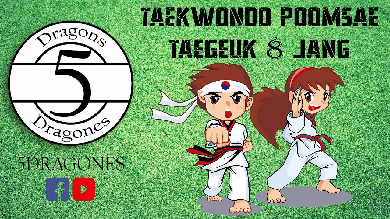 Taekwondo Poomsae Taegeuk 8 Jang