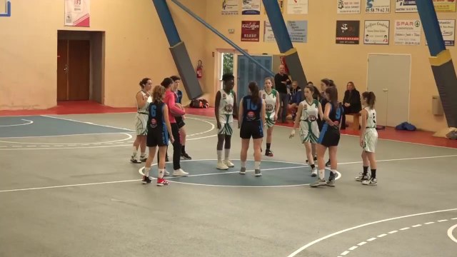 01.12.19 U18 Cadettes TURSAN BASKET CHALOSSE - BAS ARMAGNAC BASKET 1e Partie