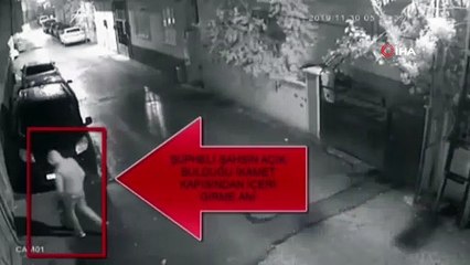 Kapıları teker teker zorlayıp evden televizyonu böyle çaldı