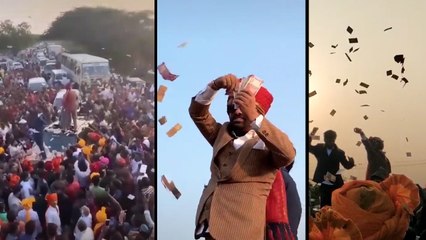 जड़ेजा परिवार के बेटे की बरात में घरवालों ने उड़ाए 90 लाख रु., 1 Cr की कार दी; वीडियो हुआ वायरल
