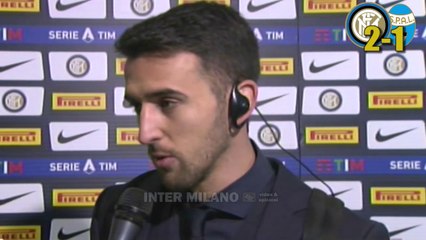 INTER-SPAL 2-1: LE PAROLE DI MATIAS VECINO NEL DOPO PARTITA