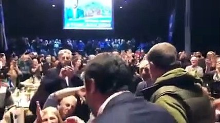 Salvini a Firenze per cena elettorale (30.11.19)
