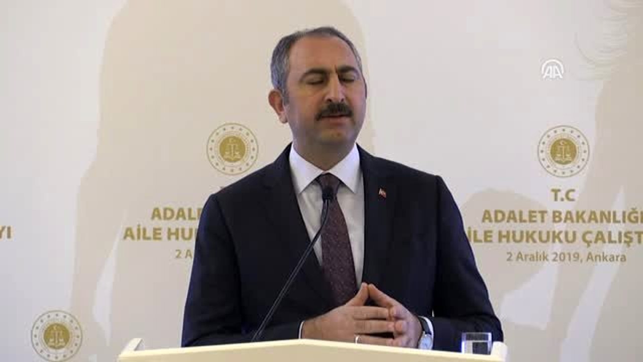Adalet Bakanı Gül: "Kadına şiddet konusunda hiç...