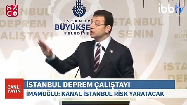 İmamoğlu: Bu proje bir cinayet projesidir