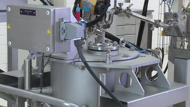 Battery cell production at Volkswagen Salzgitter, production steps “dosing and mixing”