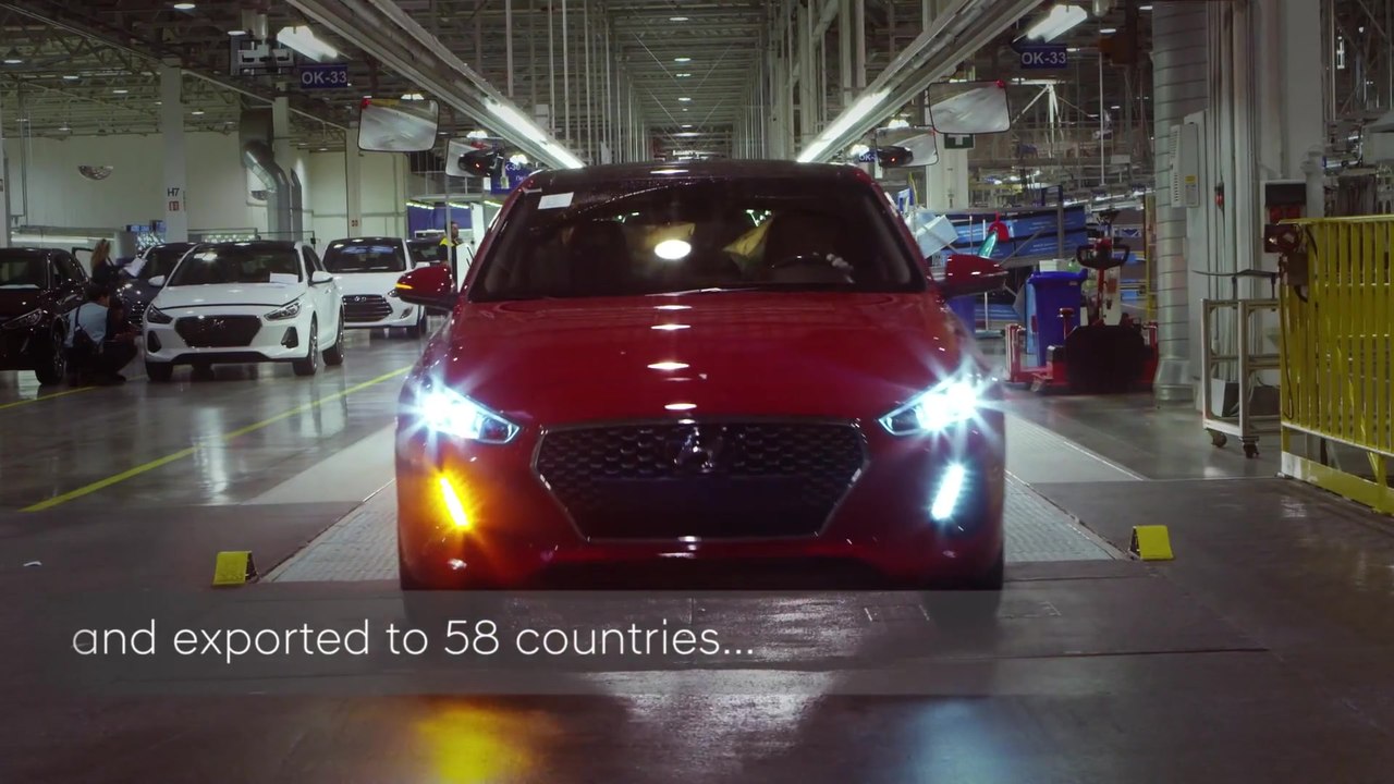 Hyundai i30 production