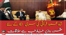 FM Qureshi discusses bilateral relations with Sri Lankan counterpart