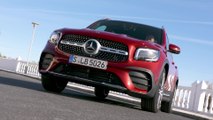 The new Mercedes-Benz GLB 220 d 4matic in Patagonia red Driving Video