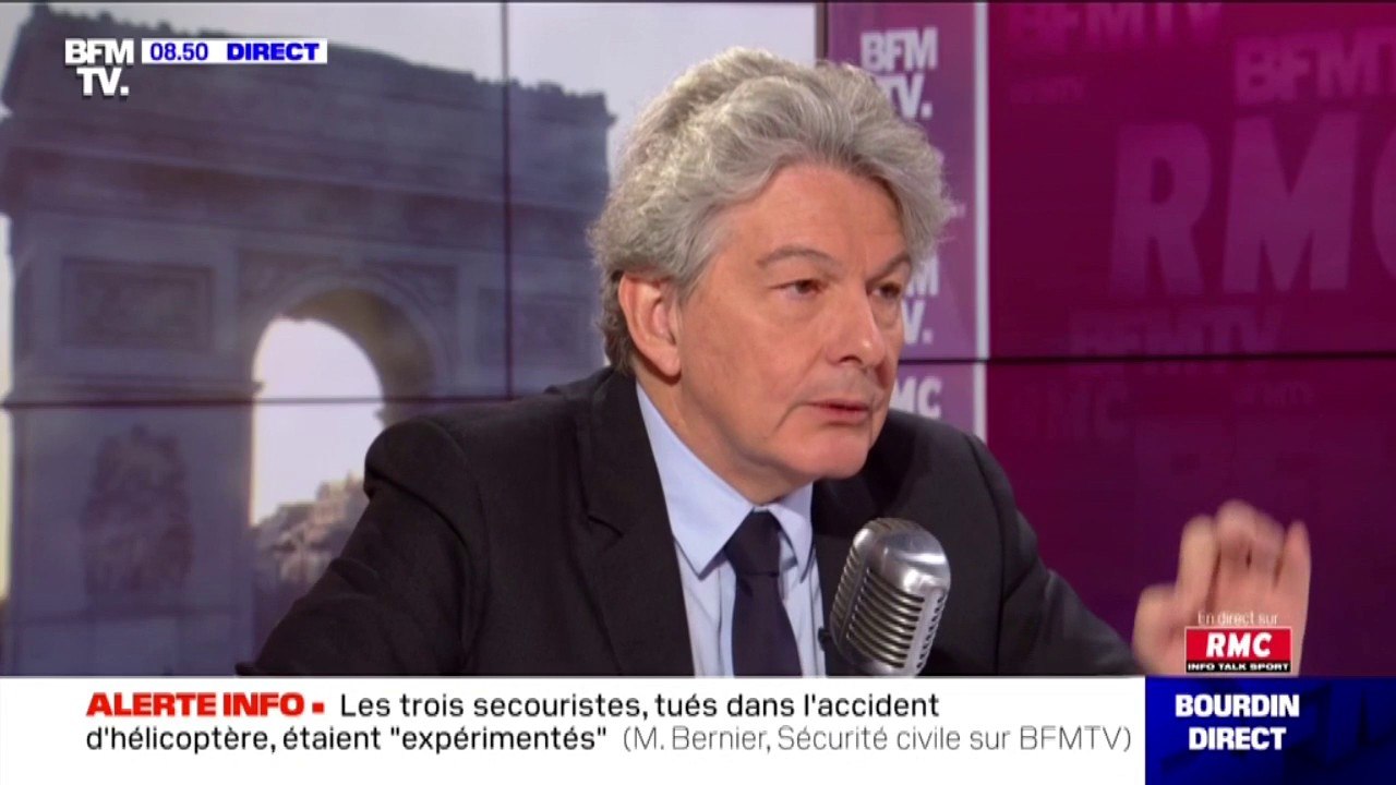 Thierry Breton se défend d'avoir perçu 45 millions d'euros sur la vente de ses actions Atos