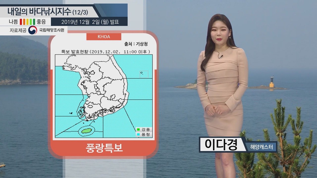 [내일의 바다낚시지수] 12월 3일 강풍특보와 풍랑특보 요란한 바다, 출조 삼가 / YTN