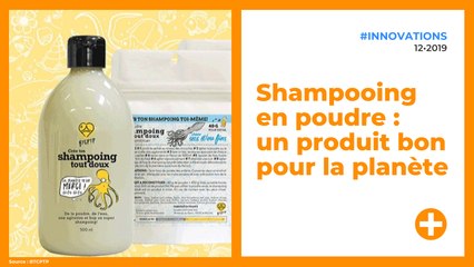 Shampooing en poudre : un produit bon pour la planète