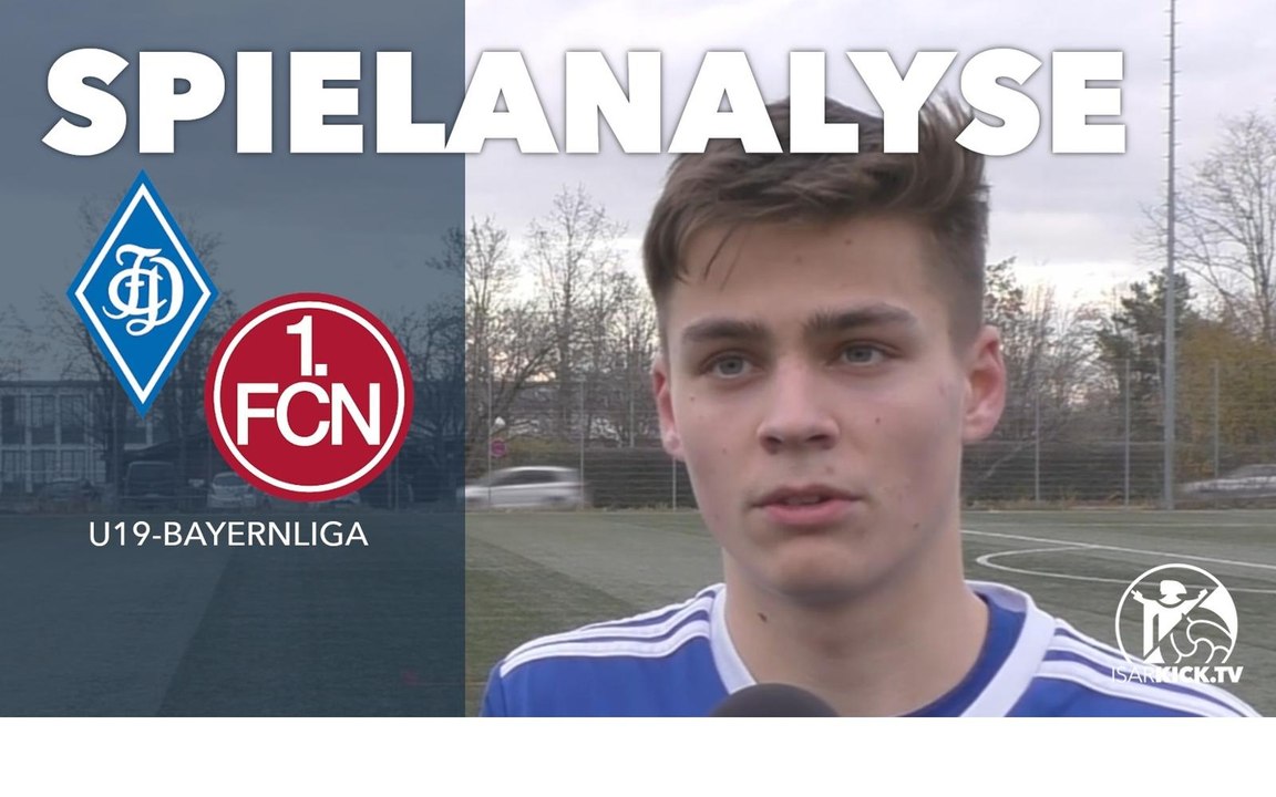 Die Spielanalyse | FC Deisenhofen U19 - 1. FC Nürnberg U19 ( 14. Spieltag, U19 Bayernliga)
