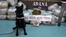 Adana mobilya yüklü tır'da 721 kilo 600 gram esrar ele geçirildi