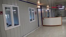 Veteriner fakültesi hayvan hastanesi konteynerde hizmete açıldı