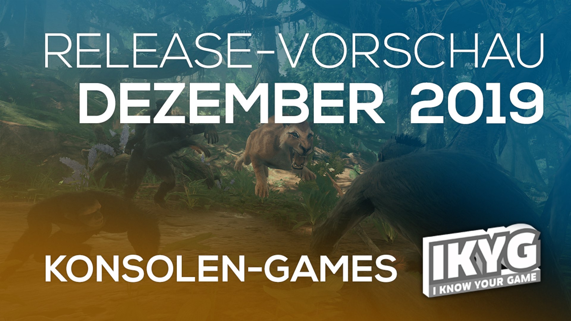 ⁣Games-Release-Vorschau - Dezember 2019 - Konsole