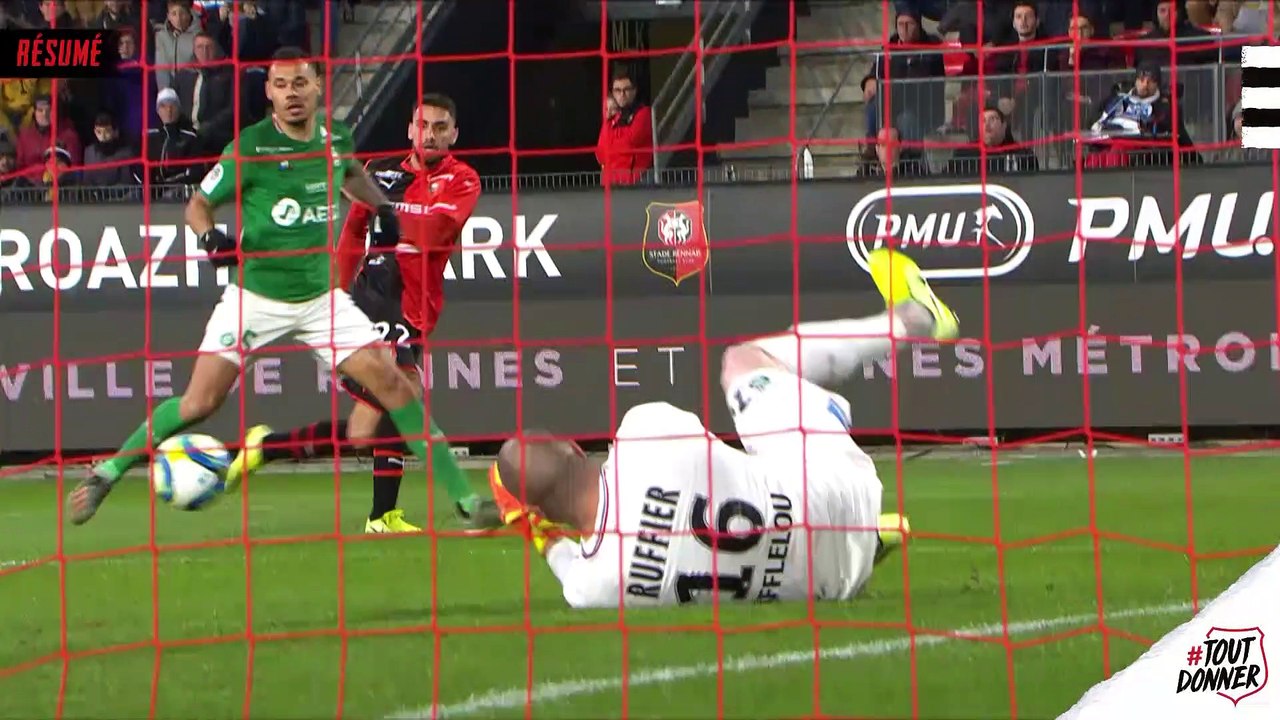 J15. Stade Rennais F.C. / Saint-Etienne : résumé