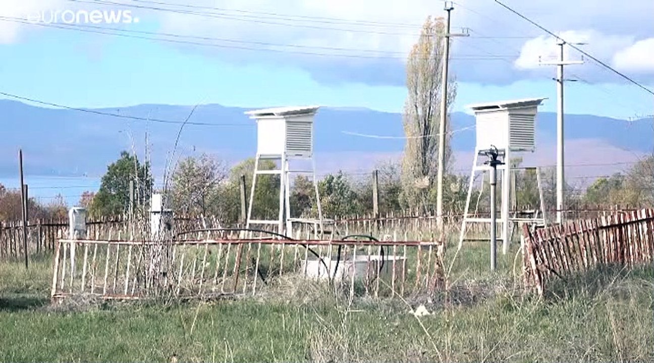 Trockenheit, Regenmangel: Der Prespasee verschwindet